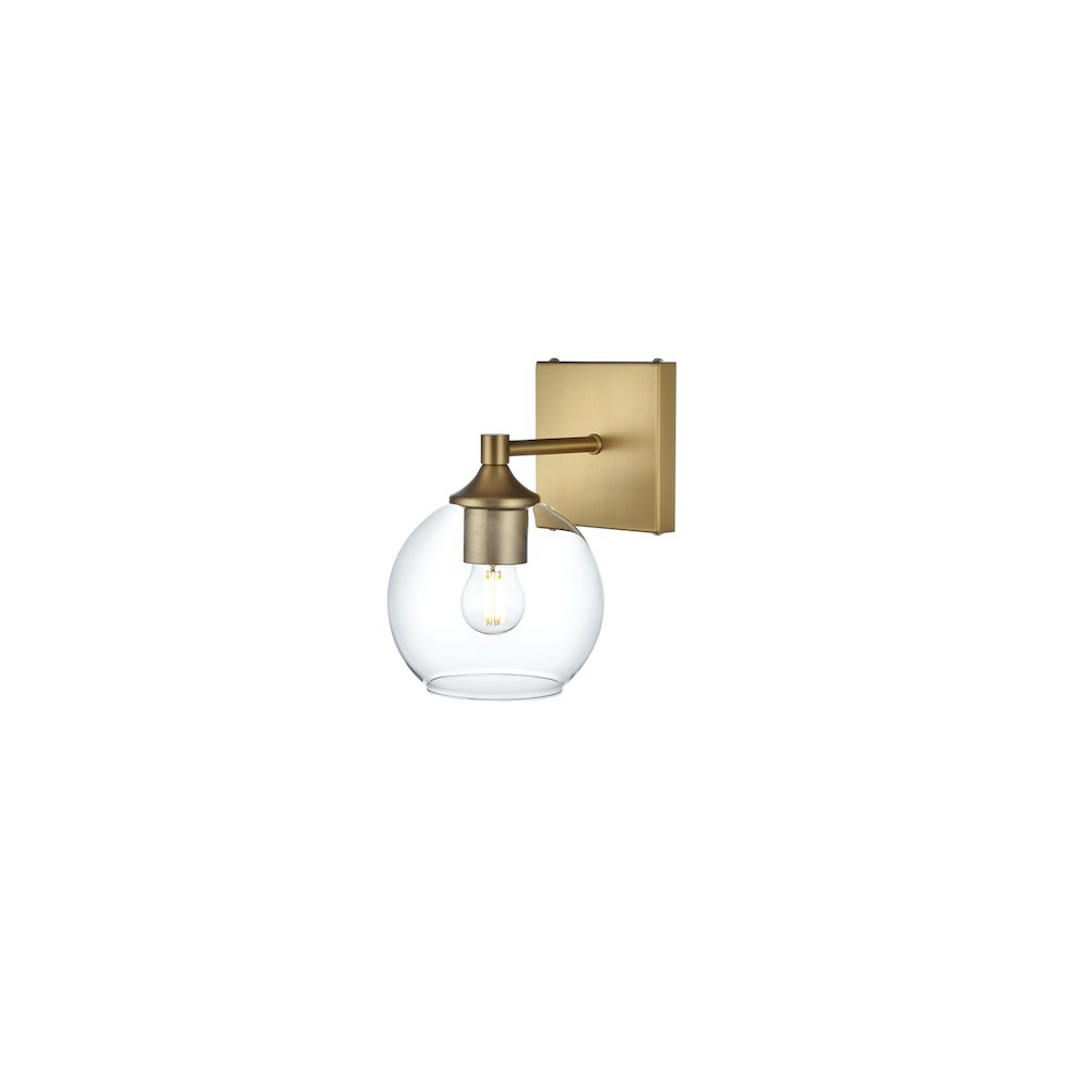 Eero 6 inch Wall Sconce in Satin Gold