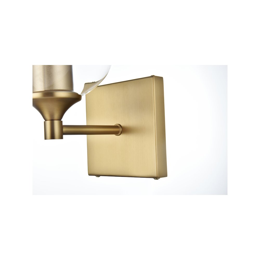 Eero 6 inch Wall Sconce in Satin Gold
