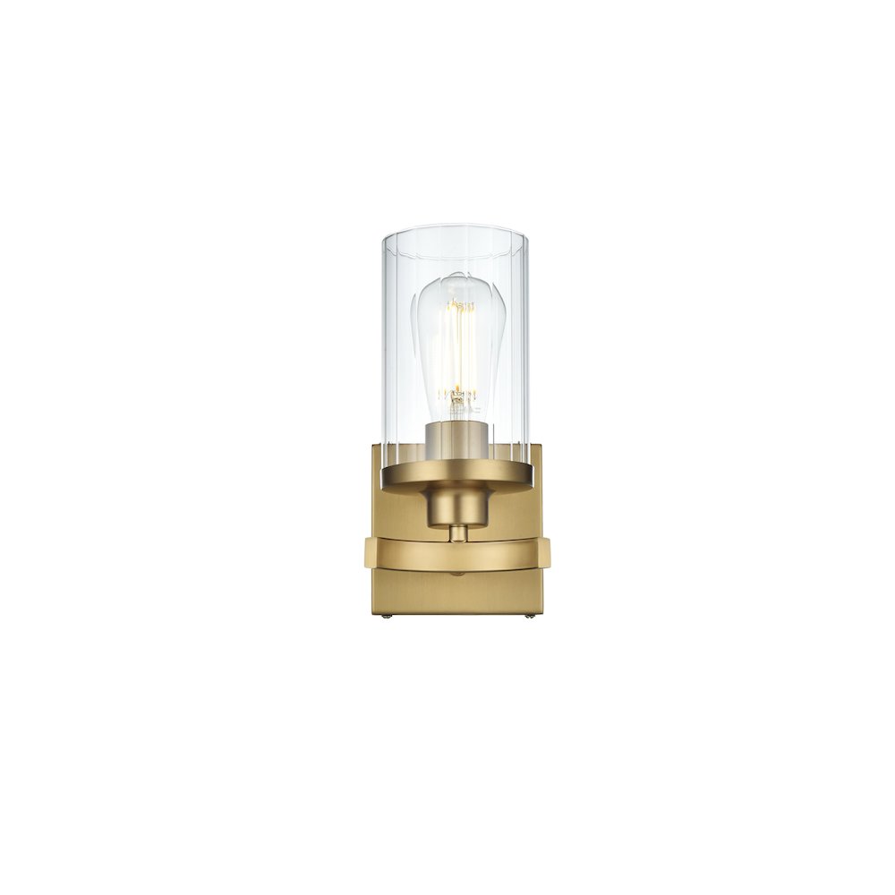 Thane 5 inch Wall Sconce in Satin Gold