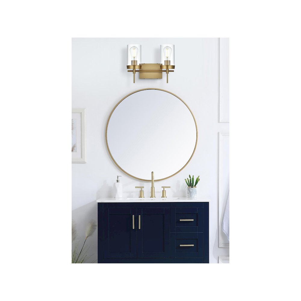 Taryin 14 inch Wall Sconce in Satin Gold