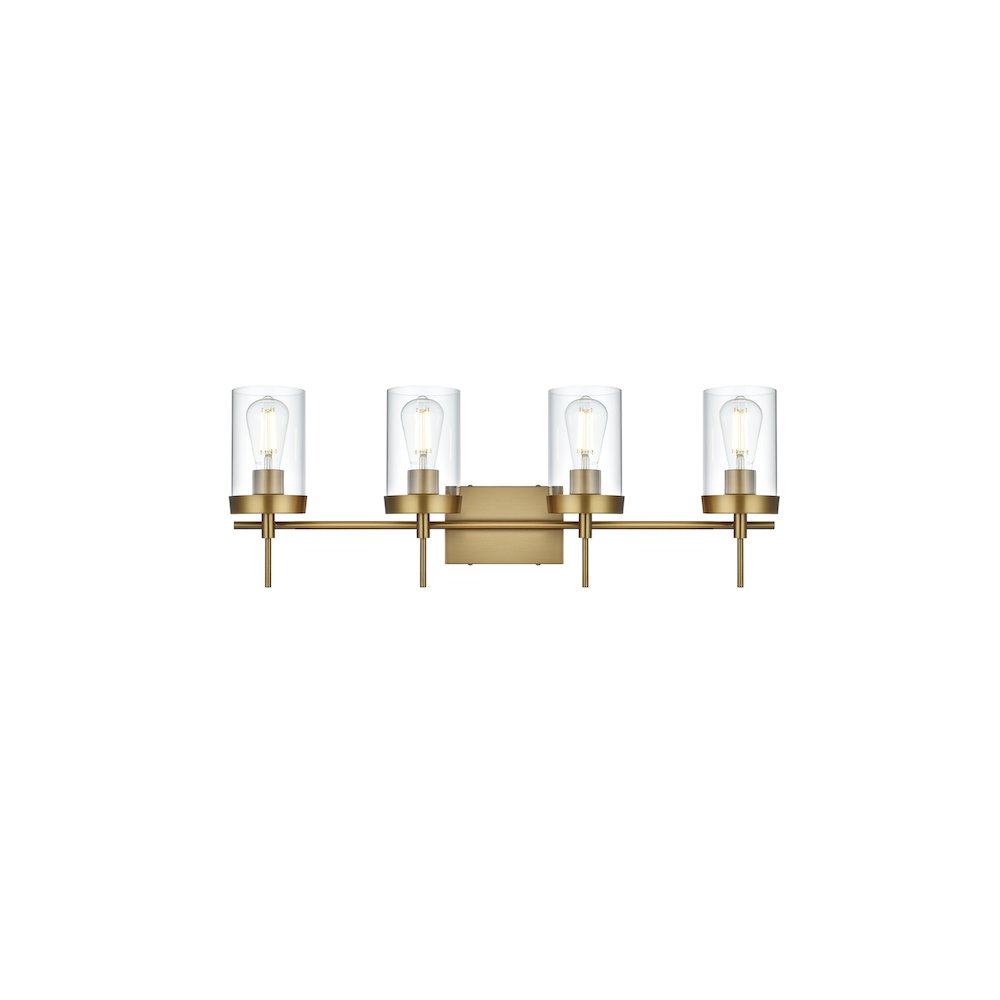Taryin 32 inch Wall Sconce in Satin Gold