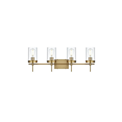 Taryin 32 inch Wall Sconce in Satin Gold