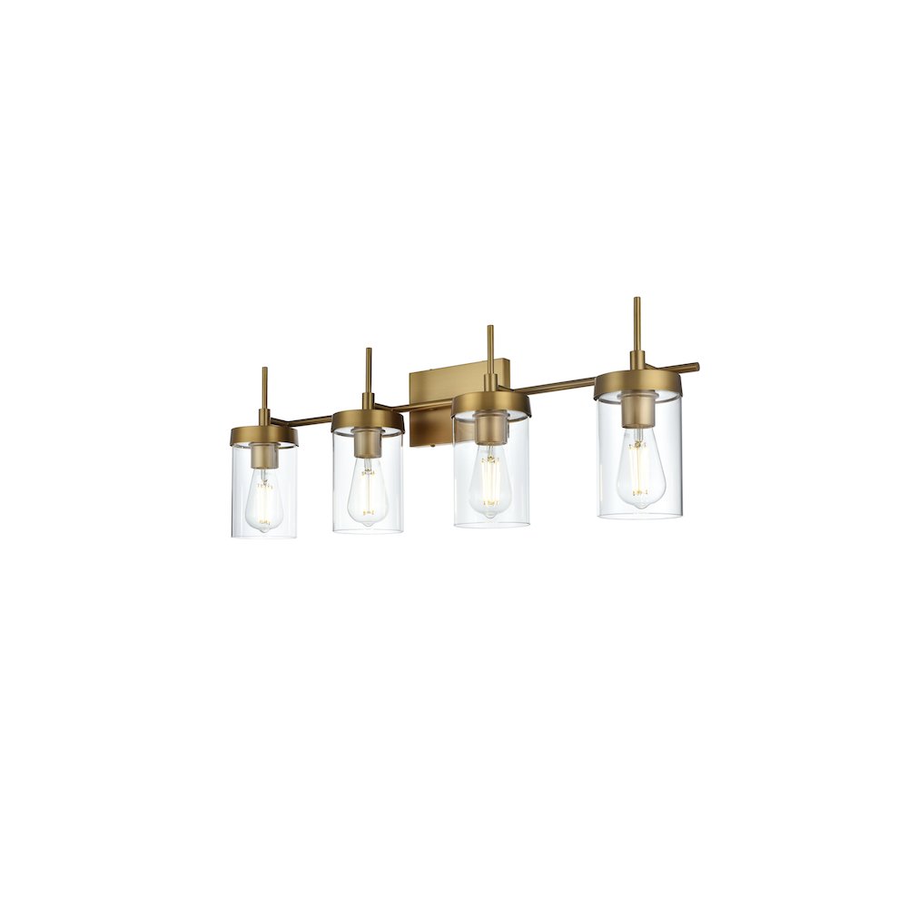 Taryin 32 inch Wall Sconce in Satin Gold