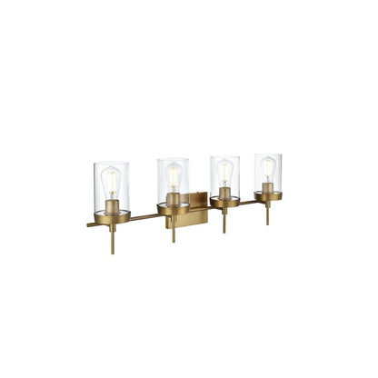 Taryin 32 inch Wall Sconce in Satin Gold