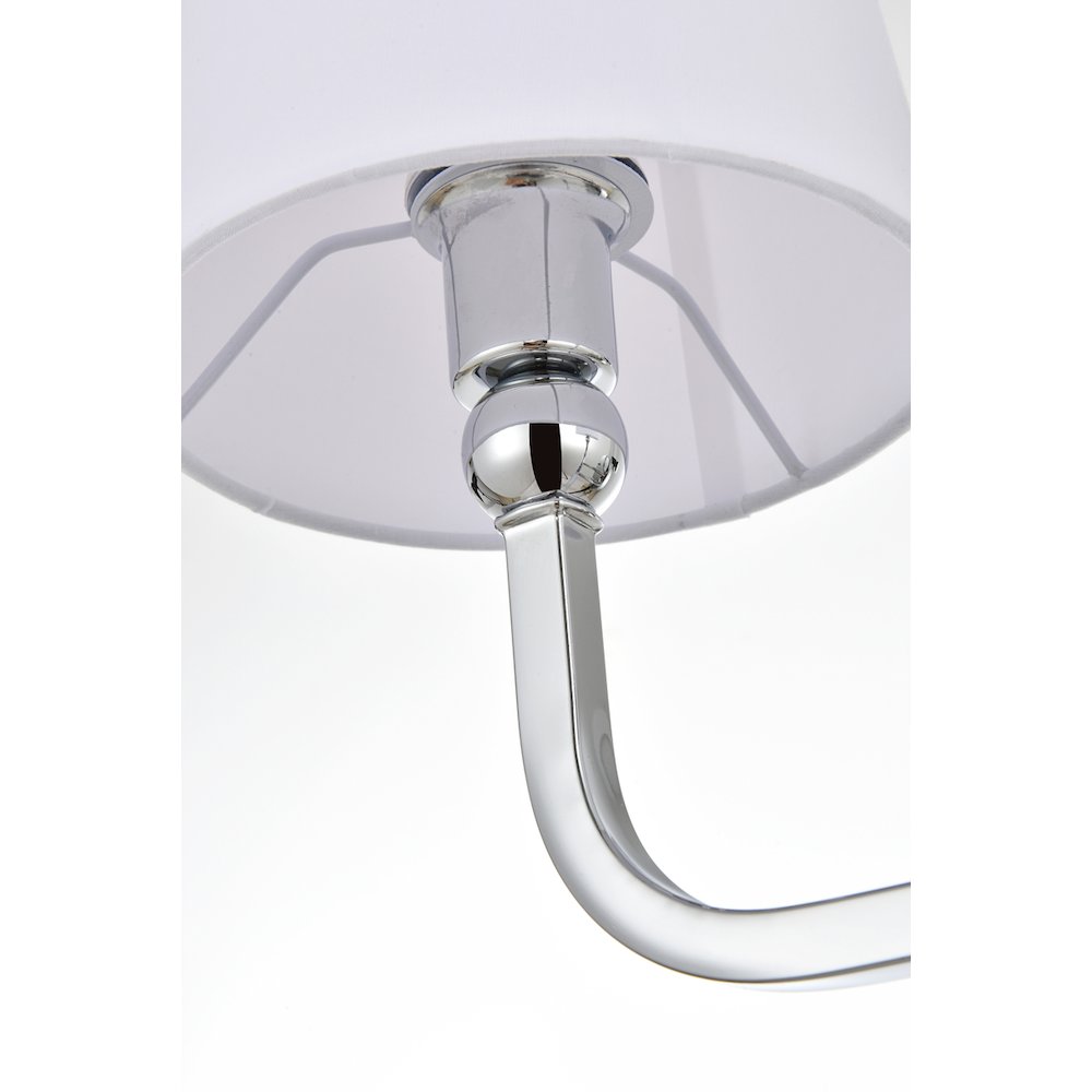 Colson 3 light Chrome and Clear Bath Sconce