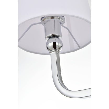 Colson 3 light Chrome and Clear Bath Sconce