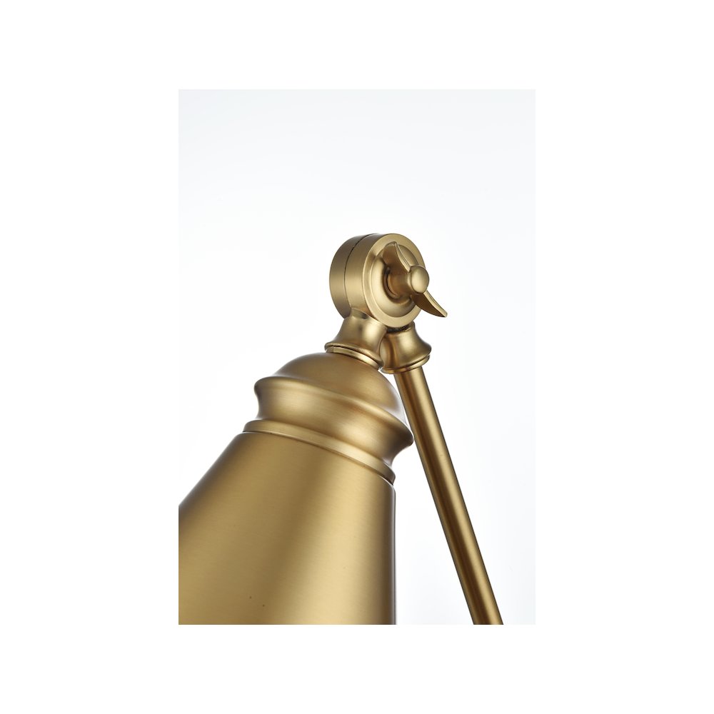 Vesa 6 inch Wall Sconce in Satin Gold