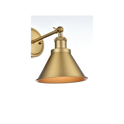 Vaman 7 inch Wall Sconce in Satin Gold