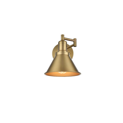 Varden 7 inch Wall Sconce in Satin Gold