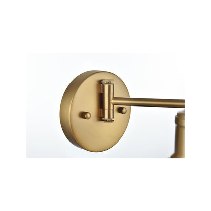 Varden 7 inch Wall Sconce in Satin Gold