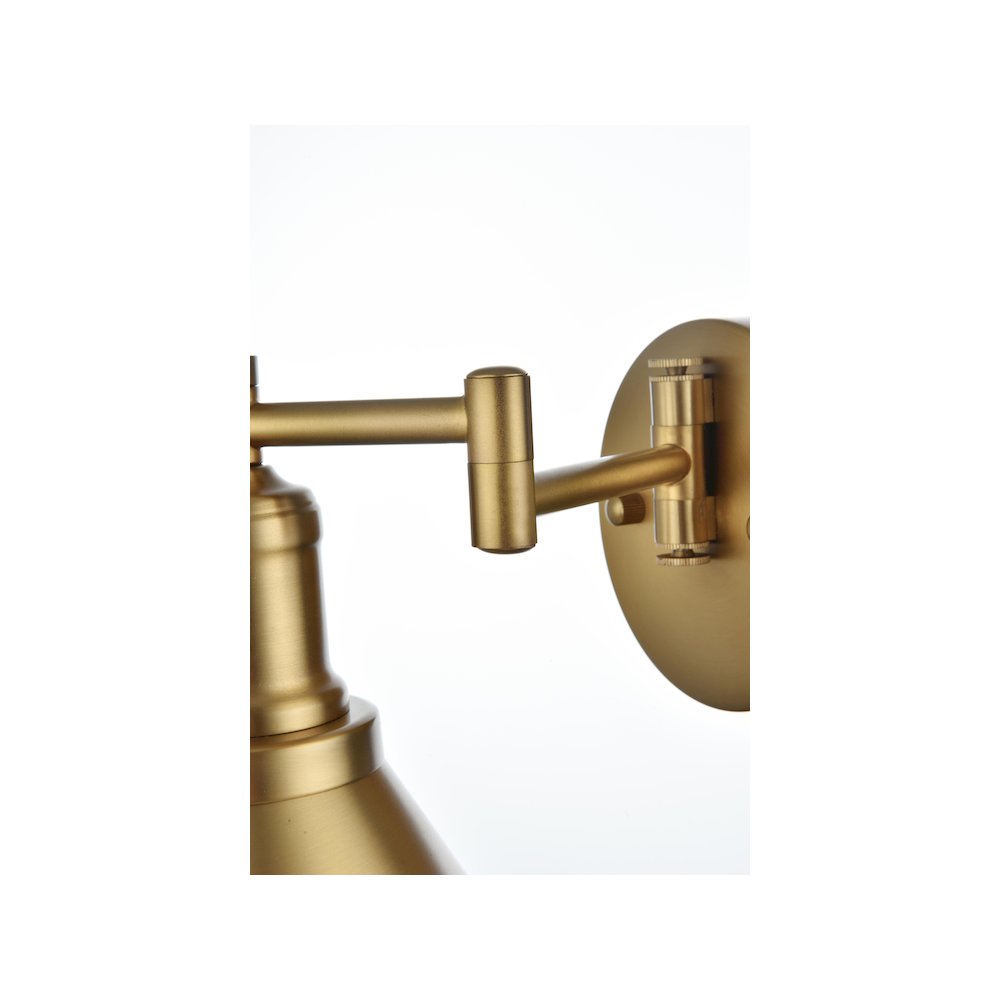 Varden 7 inch Wall Sconce in Satin Gold