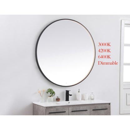 Pier 45 inch LED mirror with adjustable color temperature