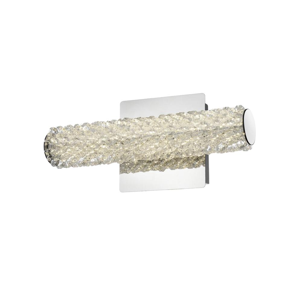 Bowen 12 inch Adjustable LED Wall Sconce in Chrome