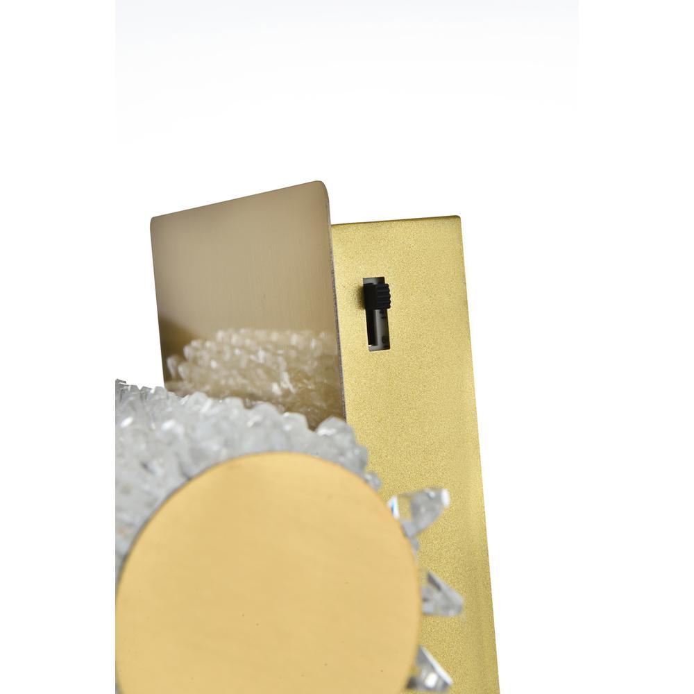 Bowen 12 inch Adjustable LED Wall Sconce in Satin Gold