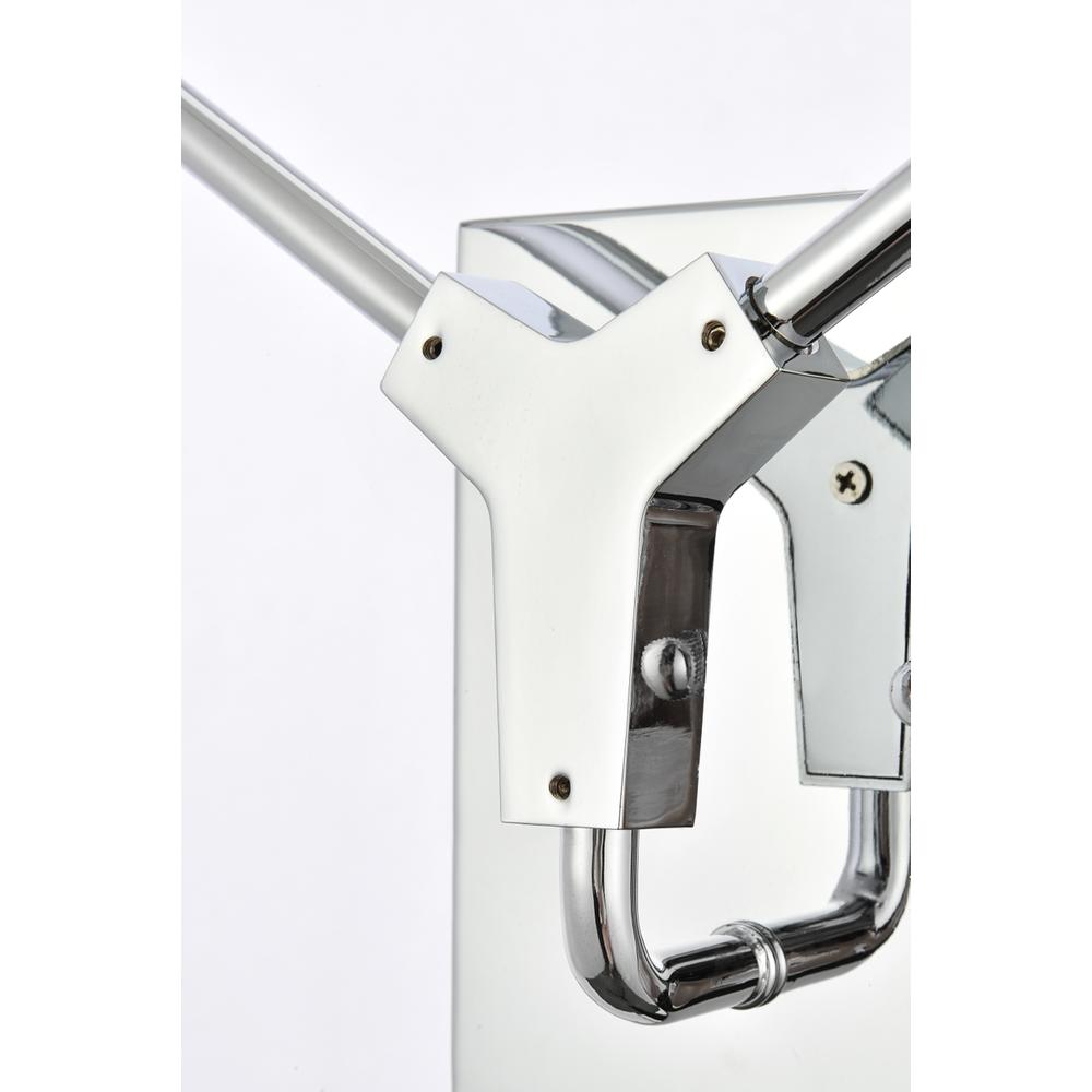 Zayne 2 Light Wall Sconce in Chrome