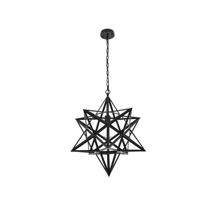 Nocturne 1 light black Pendant