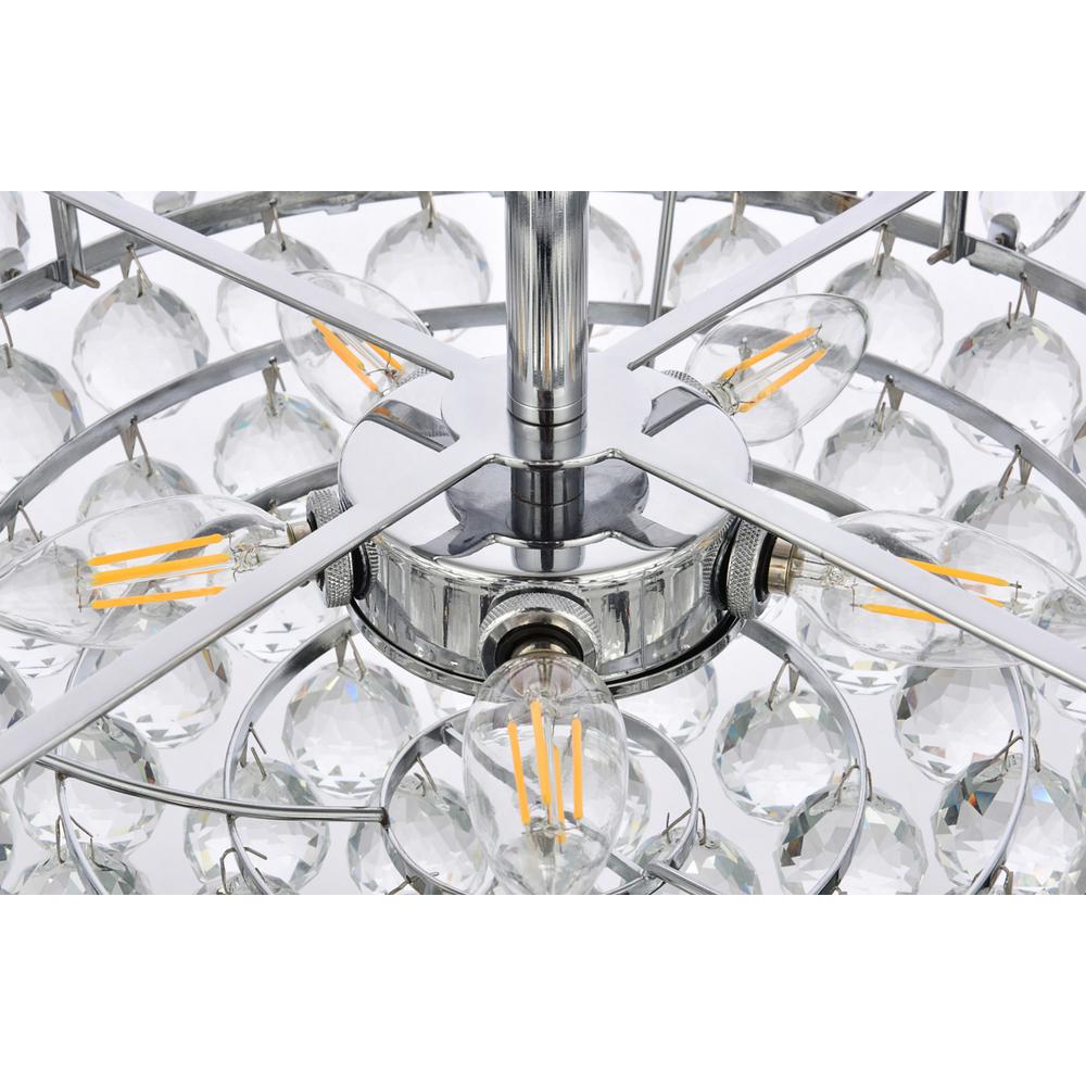 Emilia 18 inch pendant in chrome