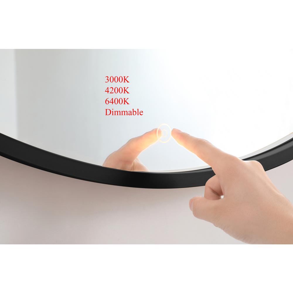 Pier 36 inch LED mirror with adjustable color temperature