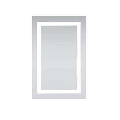 LED Hardwired Mirror Rectangle W20H30 Dimmable 5000K