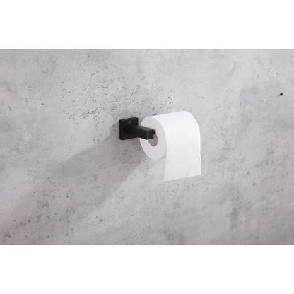 Isla 3-Piece Bathroom Hardware Set in Matte Black