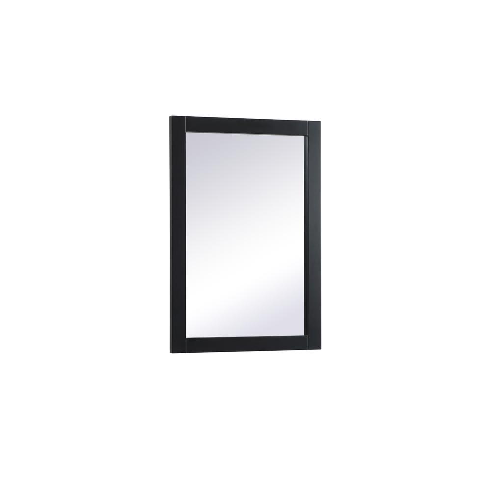 Cole vanity mirror 22 x 32 inch in black