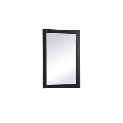 Cole vanity mirror 22 x 32 inch in black