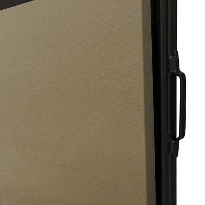Metal frame Rectangle Mirror 24 inch Black finish