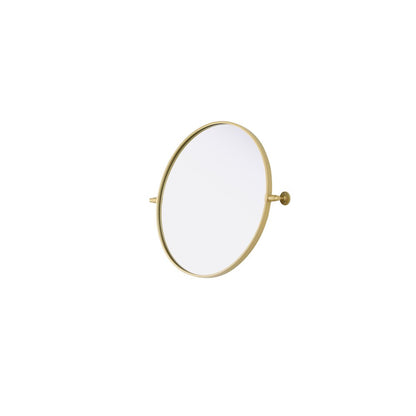 Amoura 24X24 Pivot Mirror In Brass