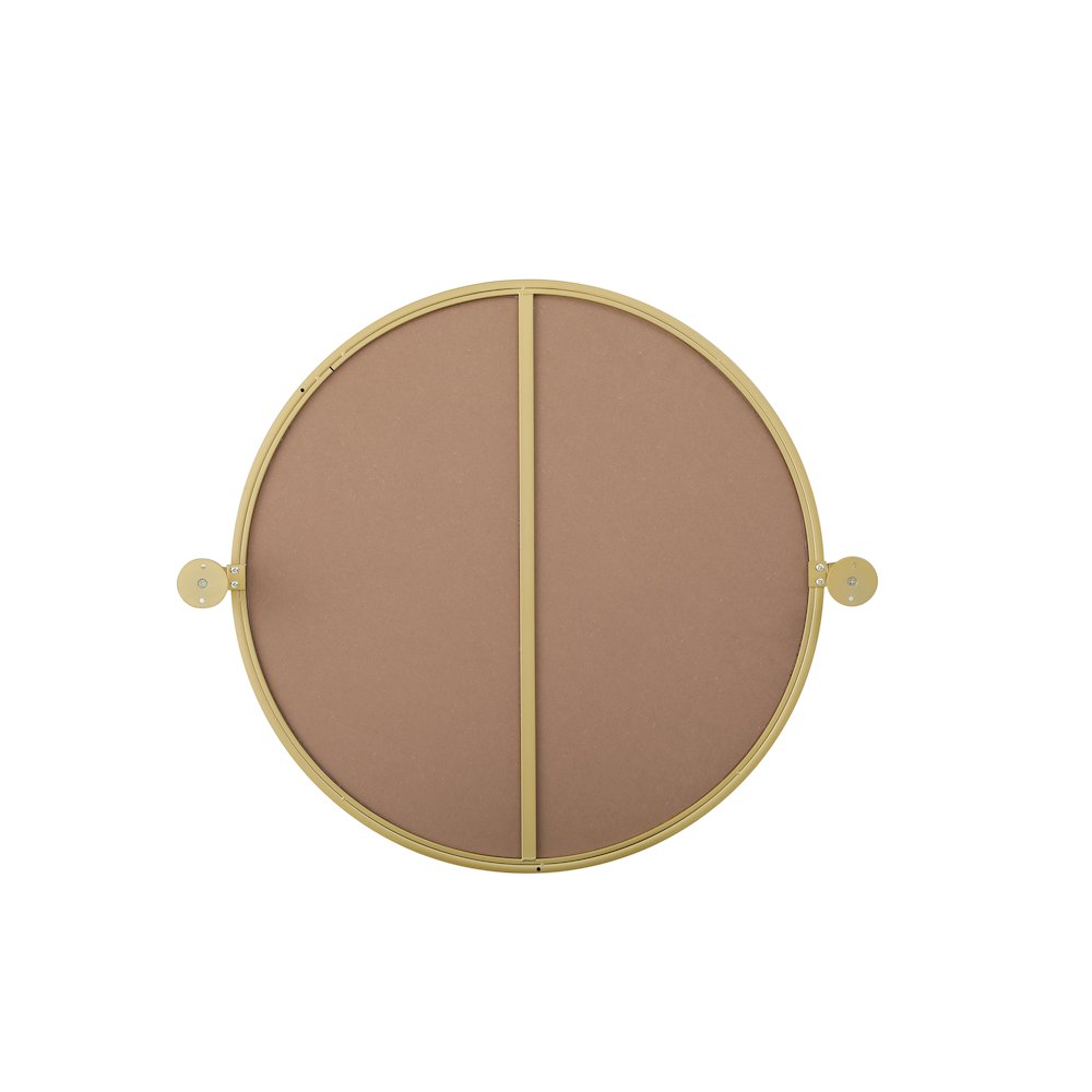 Amoura 24X24 Pivot Mirror In Brass