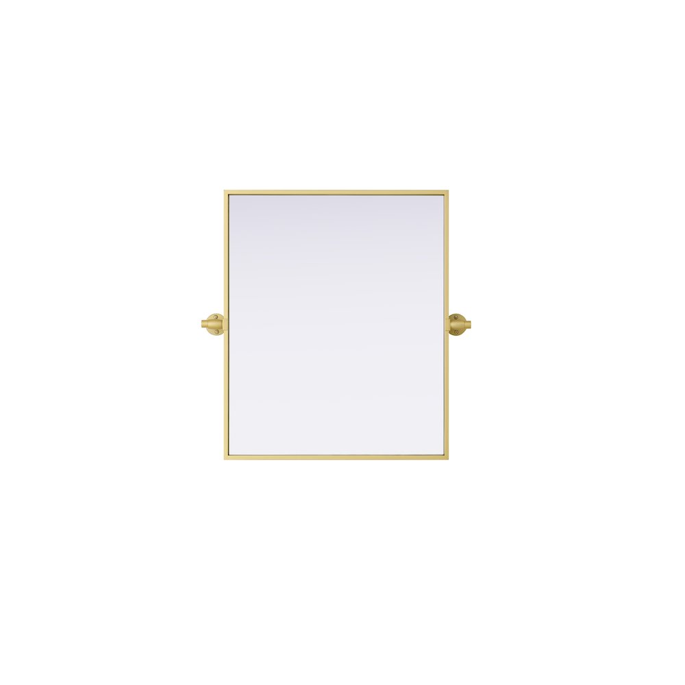 Amoura 20X24 Pivot Mirror In Brass
