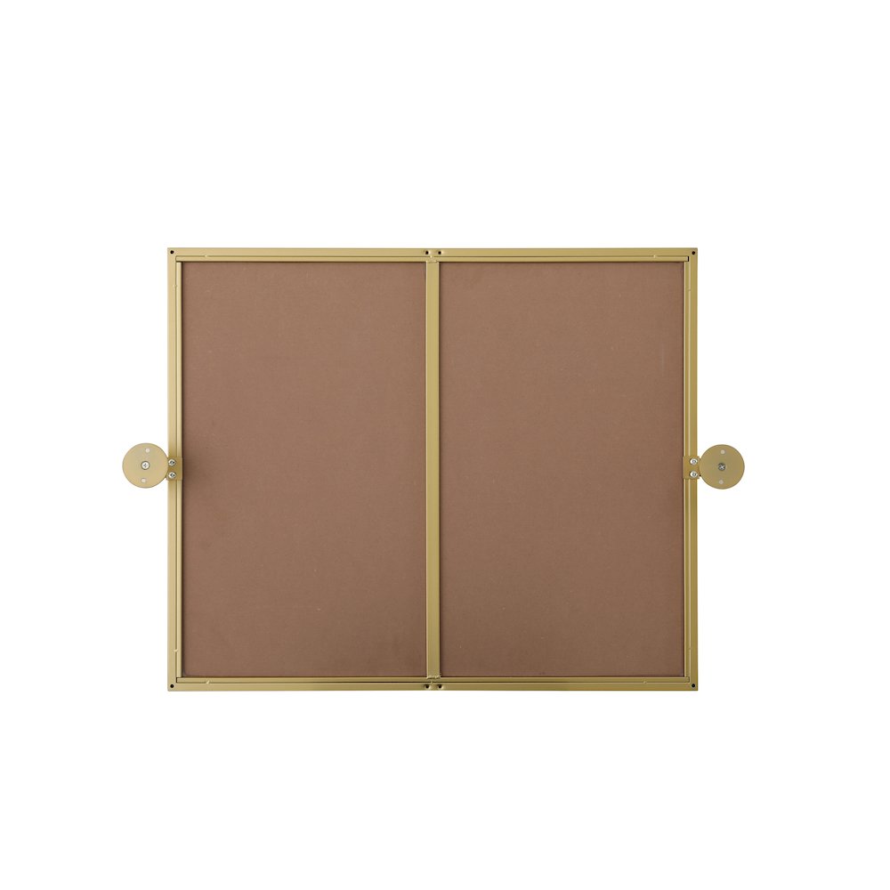 Amoura 20X24 Pivot Mirror In Brass