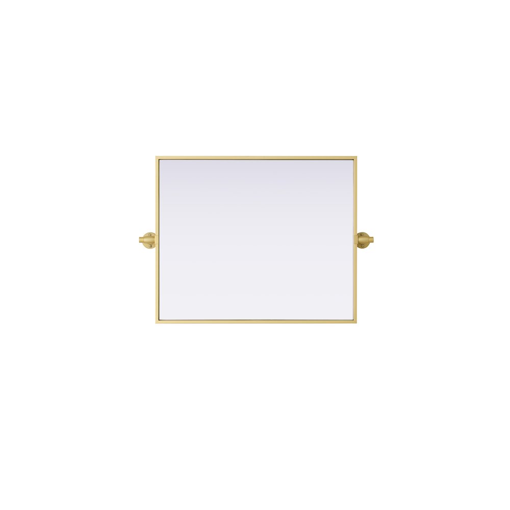 Amoura 20X24 Pivot Mirror In Brass