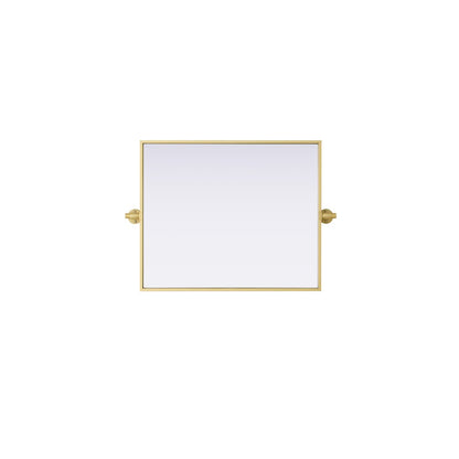 Amoura 20X24 Pivot Mirror In Brass