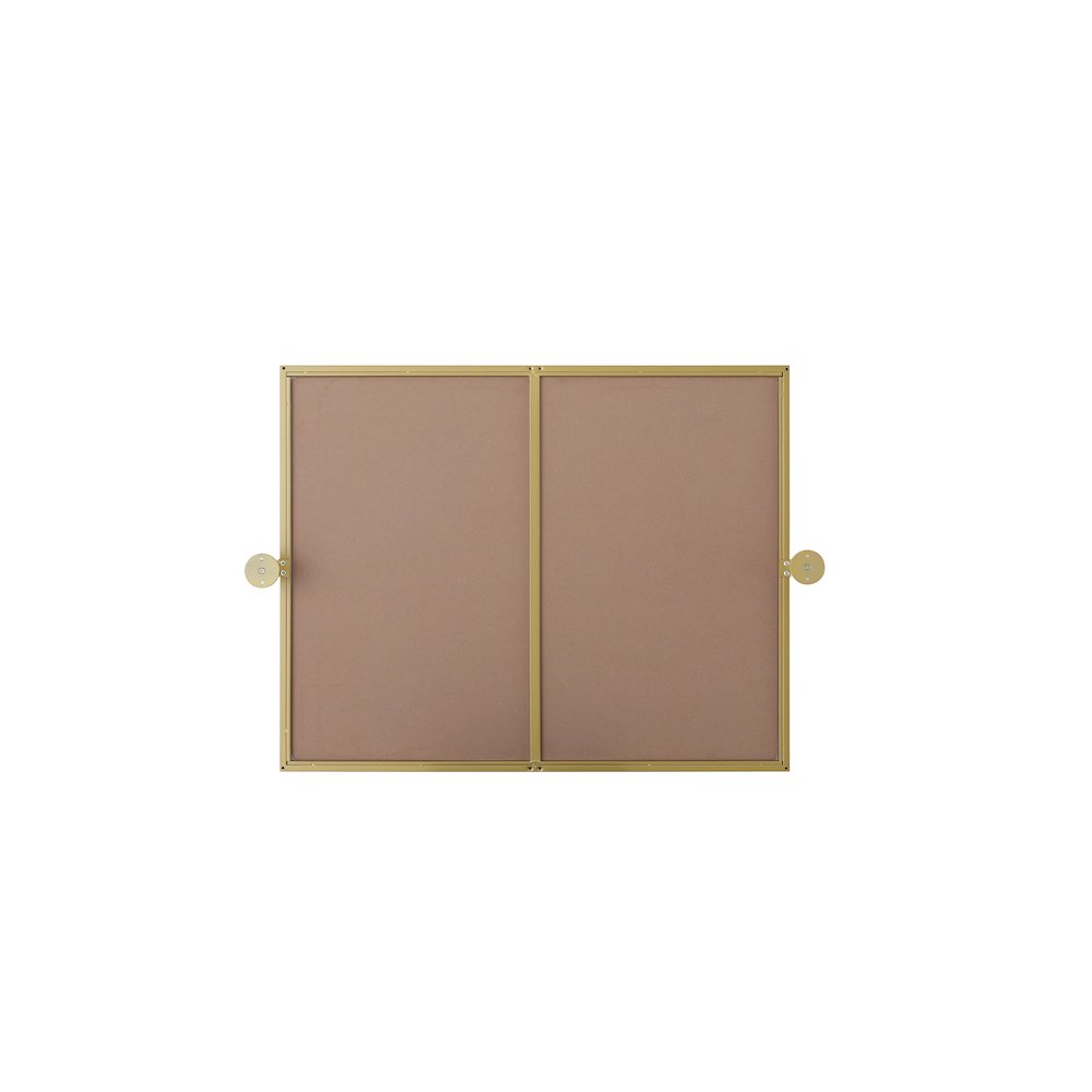 Amoura 24X30 Pivot Mirror In Brass