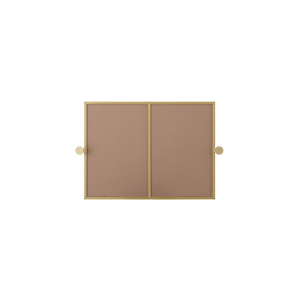 Amoura 24X32 Pivot Mirror In Brass