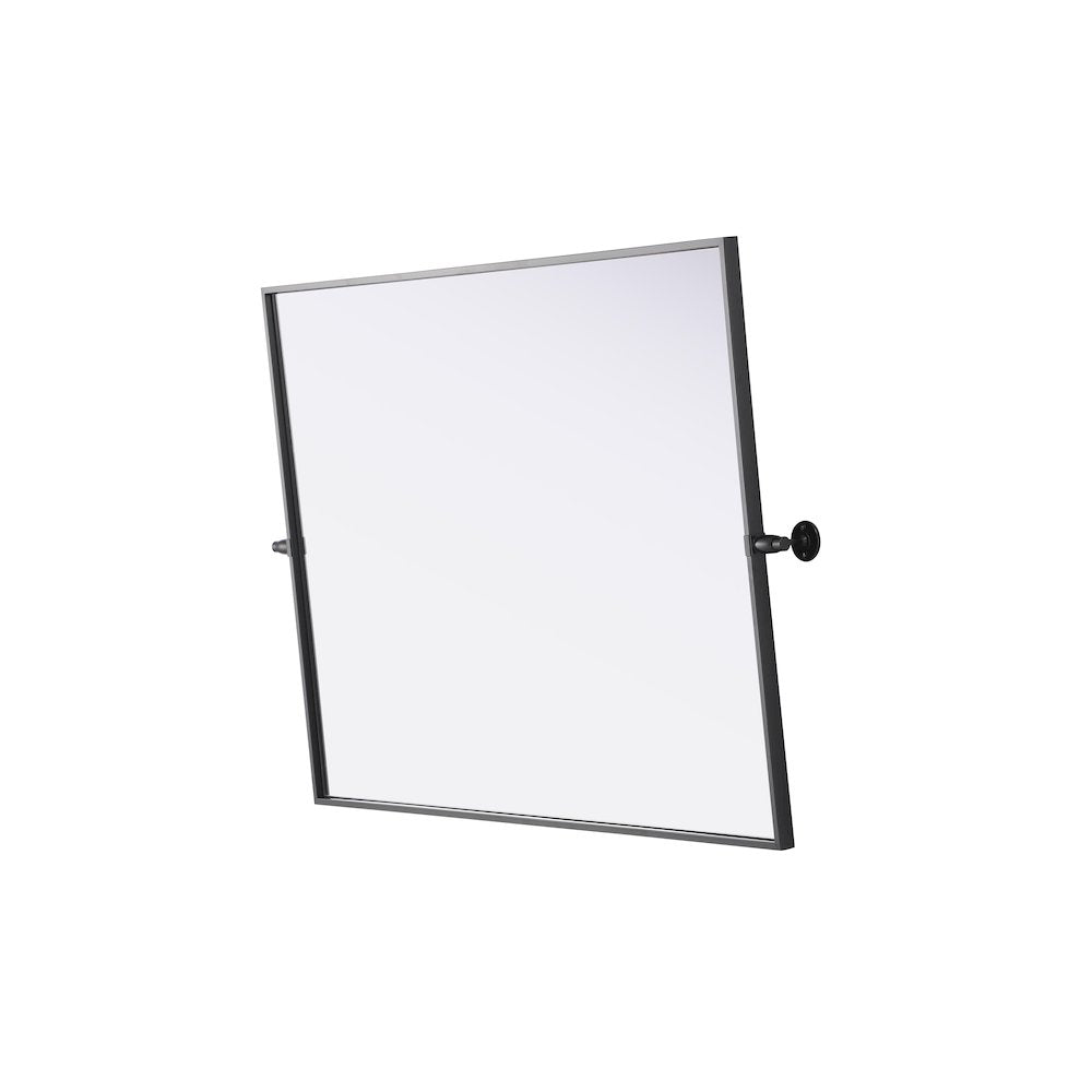 Amoura 40X30 Pivot Mirror In Black