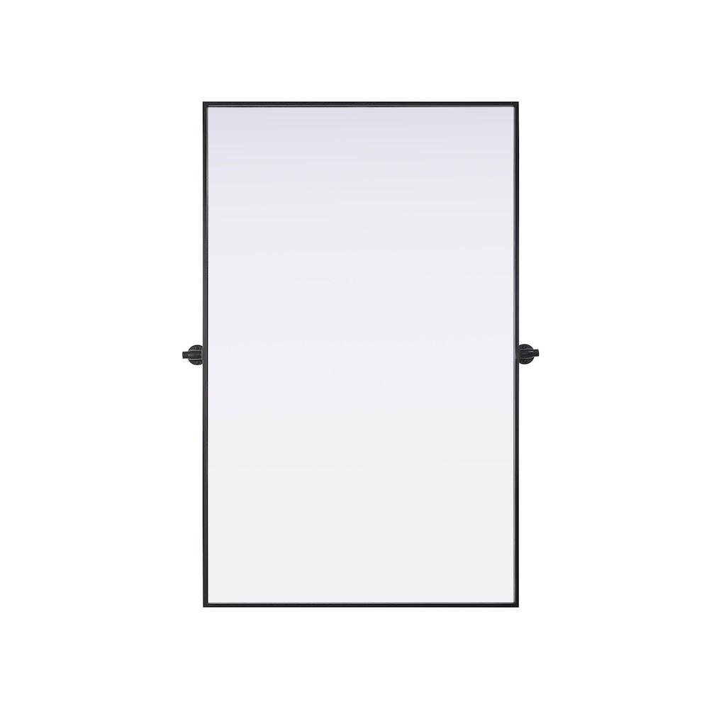 Amoura 48X30 Pivot Mirror In Black