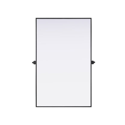 Amoura 48X30 Pivot Mirror In Black