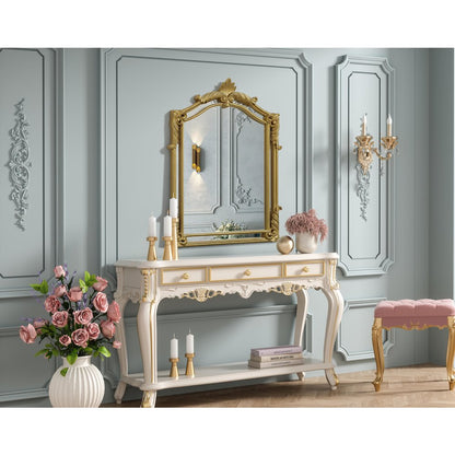 Madeline 31.5X42 Traditional Mirror In Gold Leaf