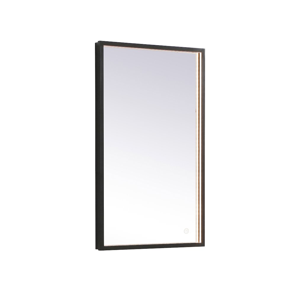 Pier 18x30 inch LED mirror with adjustable color temperature