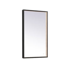 Pier 18x30 inch LED mirror with adjustable color temperature