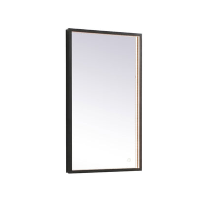Pier 18x30 inch LED mirror with adjustable color temperature