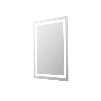 Riven 40X30 Led Mirror, Adjustable Color 3000K/4200K/6400K