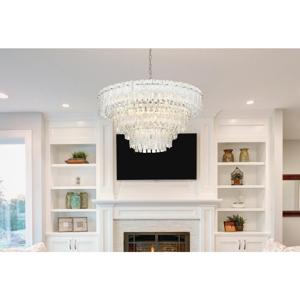 Emilia 31 inch Pendant Light in Chrome
