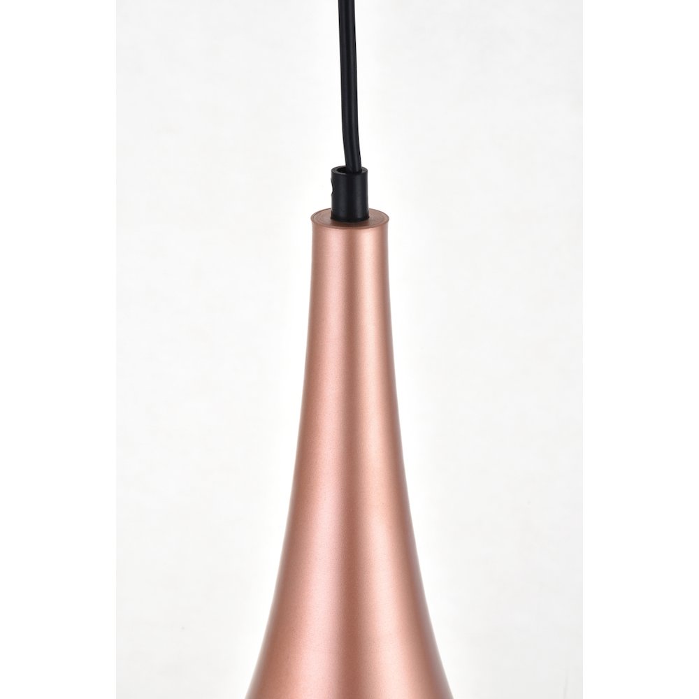 Nora 1 Light Honey Gold Pendant