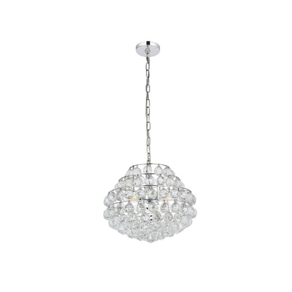 Savannah 16 inch pendant in chrome