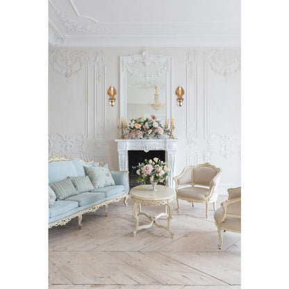 Monarch 1 light French Gold Wall Sconce Clear Royal Cut Crystal