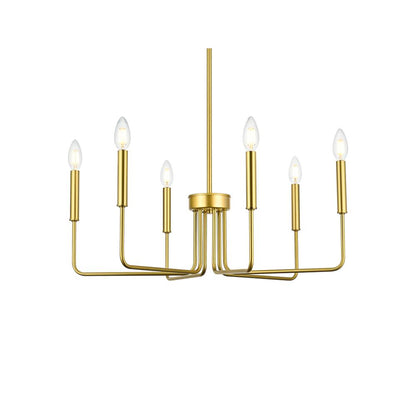 Willa 26 inch Pendant Light in Brass