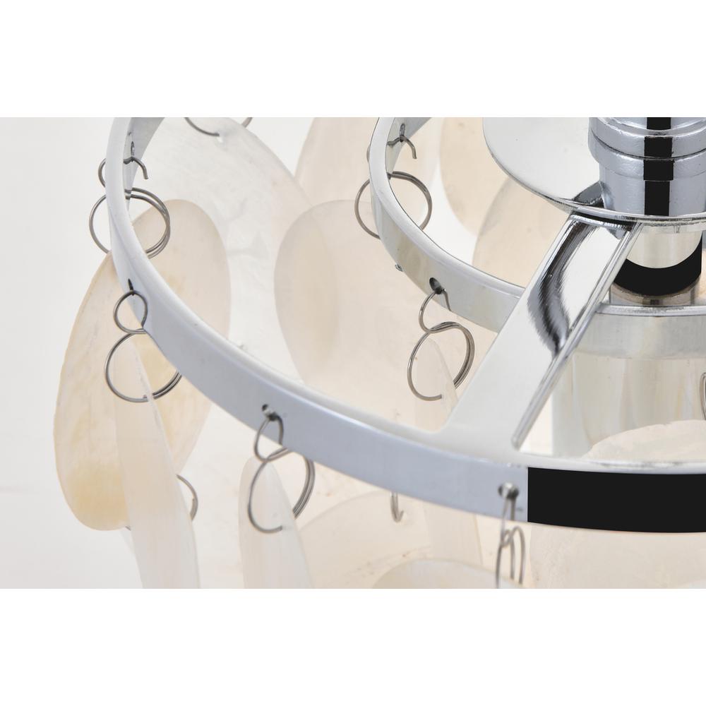 Selene 1 light Chrome Pendant