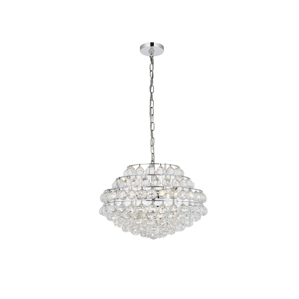 Savannah 20 inch pendant in chrome